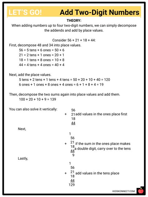 Number And Operations In Base Add Two Digit Numbers Ccss Nbt