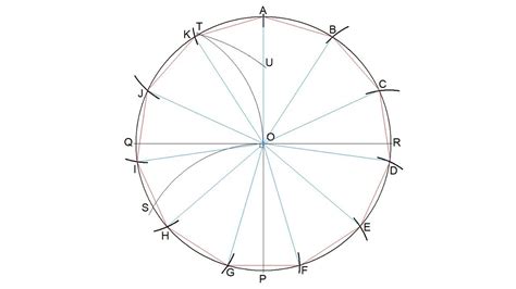 Cómo dividir una circunferencia en once partes iguales YouTube