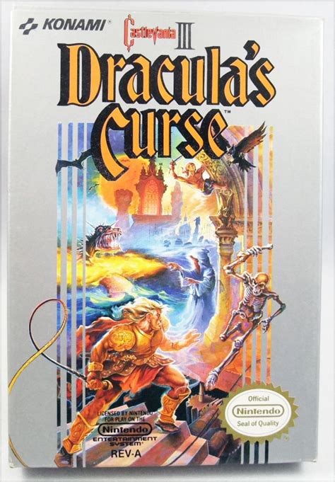 Nintendo NES Castlevania III Dracula S Curse Konami US Version