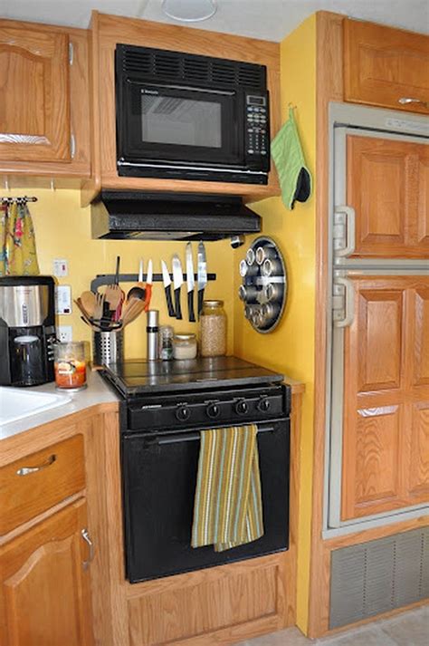 Awesome 25 Awesome Rv Kitchen Storage Ideas For Best Kitchen Organization Usdecorating