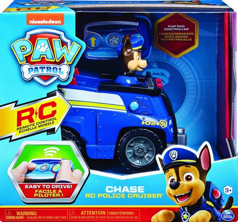 Paw Patrol 6054190 Ferngesteuertes RC Fahrzeug Chase Polizei Cruiser