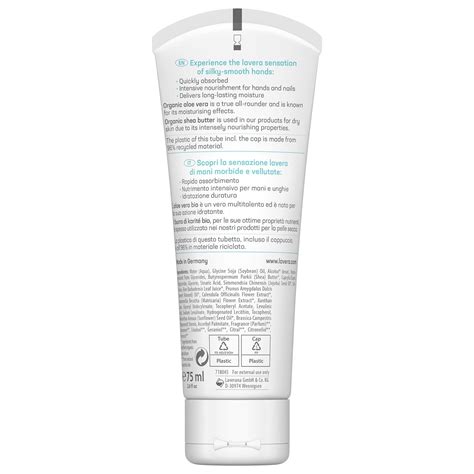 Lavera Basis Sensitiv Hand Cream 75 Ml Jordklok Se