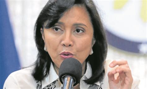 Robredo Unbothered By Dutertes Political Drama Inquirer News