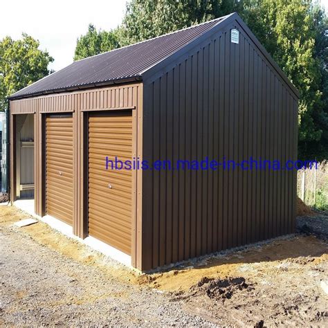 Insulated Construction Prefabricated Steel Structure Utility Shelters