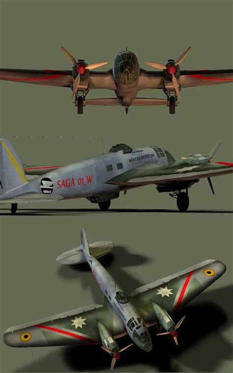 Heinkelplane 3d Models Gaming Patidarshyam