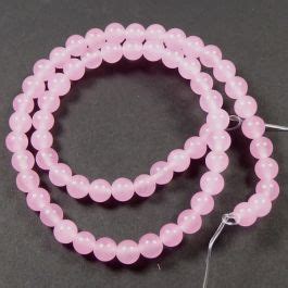 Uk Semi Precious And Gemstone Beads Malay Jade Dyed Rose Quartz