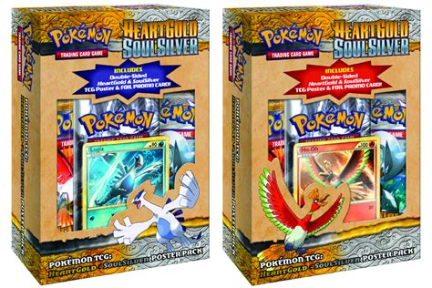 OCT098301 POKEMON TCG HEARTGOLD SOULSILVER POSTER PACK BOX Previews