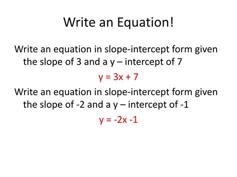 Ppt Slope Intercept Form Powerpoint Presentation Free Download Id2534311