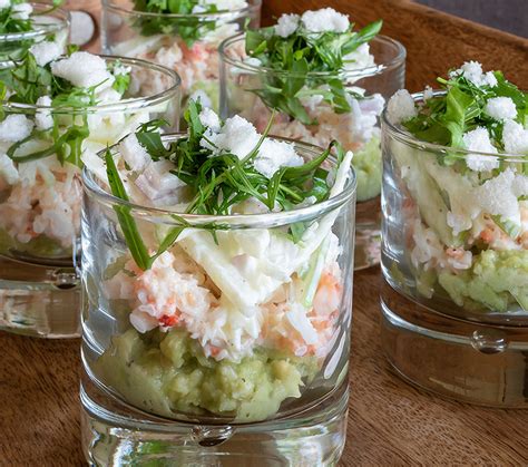 Recette Salade De Crabe Et Avocat En Verrine