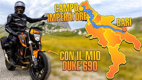 Giorni In Moto Sul Mio Ktm Duke Viaggio Bari Campo Imperatore