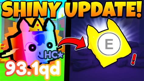 NEW SHINY PETS UPDATE INSANE CROWNED PETS SIGNED PETS MORE In