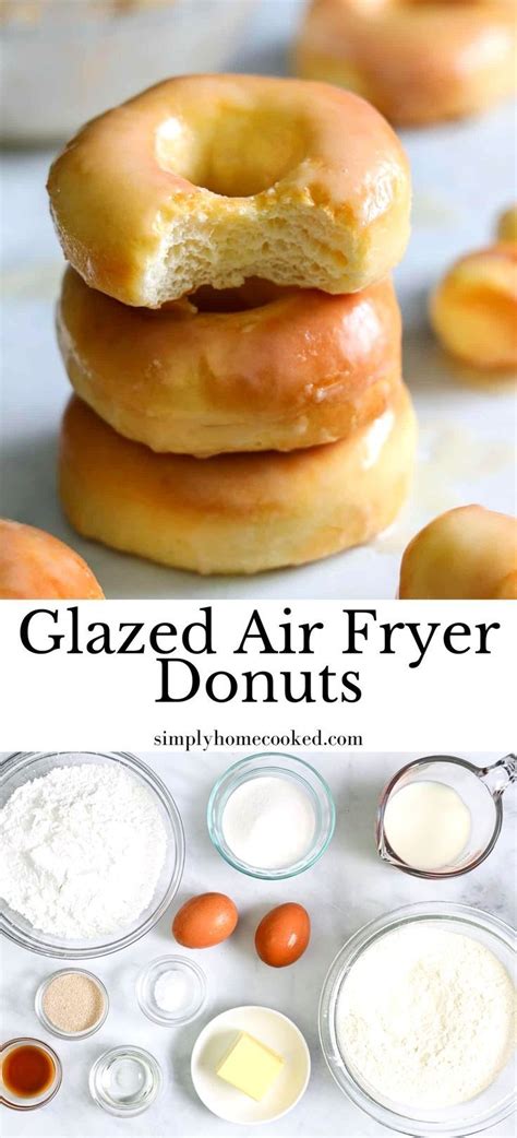 Glazed Air Fryer Donuts From Scratch Artofit