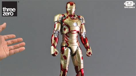 Unboxing Threezero The Infinity Saga DLX Iron Man Mark 42 YouTube