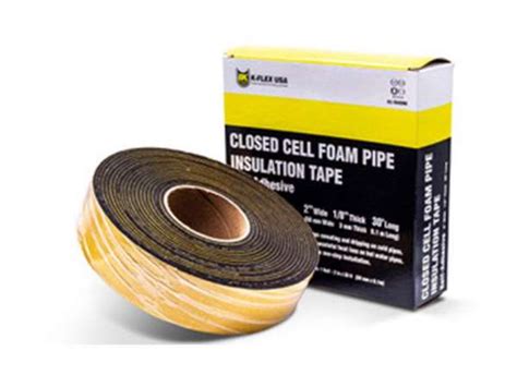 K Flex Usa Closed Cell Foam Pipe Insulation Tape Air Condition Depot Ltd