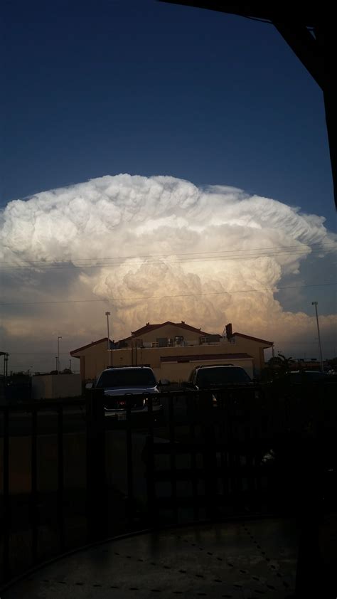 Awesome Supercell Storm Over Lubbock Strange Sounds