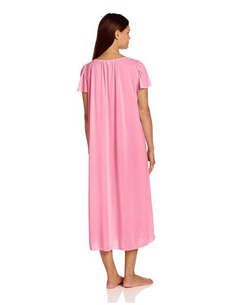 Buy Miss Elaine Women S Tricot Long Flutter Sleeve Nightgown Online