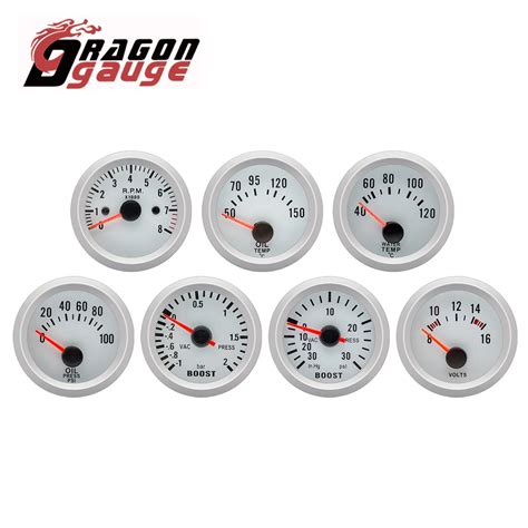 Dragon Gauge Medidor De Press O Do Leo Mm Tac Metro Volt Metro