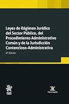 Leyes De R Gimen Jur Dico Del Sector P Blico Del Procedimiento