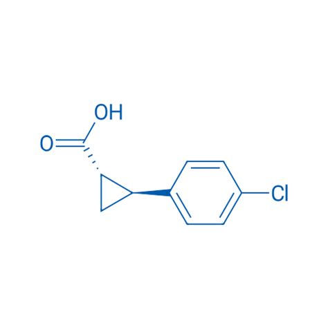 142793 24 6 1S 2S 2 4 Chlorophenyl Cyclopropanecarboxylic Acid BLD Pharm