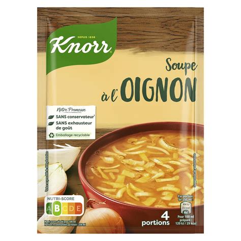 Livraison à domicile Knorr Soupe à l oignon déshydratée 84g