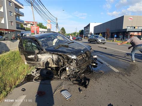 Accident Pe Strada Transilvaniei Cluj Napoca O Ma In A Izbit Violent