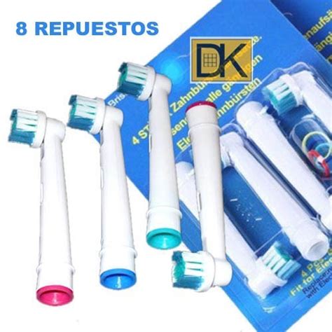 4 Repuestos Para Cepillo Eléctrico Oral B Envío Gratis Envío gratis