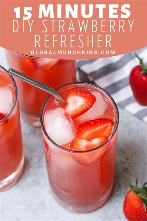 Diystarbucks Strawberry Acai Refresher Artofit