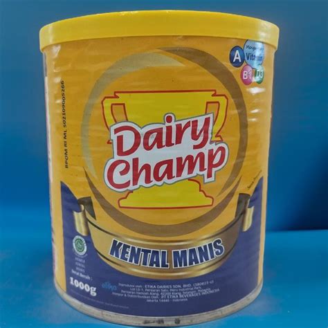 Jual Dairy Champ Krimer Kental Manis Full Cream Kemasan Kaleng 1 Kg