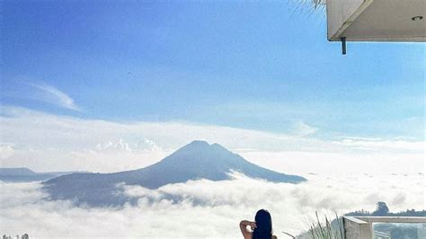 Montana Del Cafe Bali Resto Di Atas Awan Dengan View Pegunungan