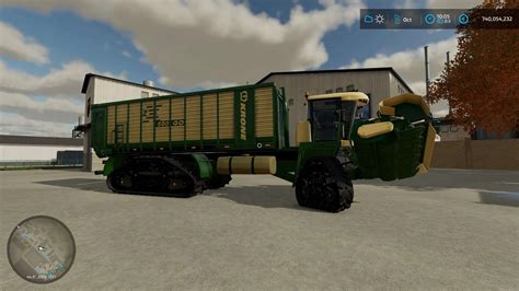 Big Zx550gd Mower With Forage Wagon V1 0 Fs22 Mod Farming Simulator