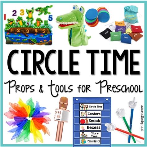 The Best Circle Time Props For Preschool Pre K Pages