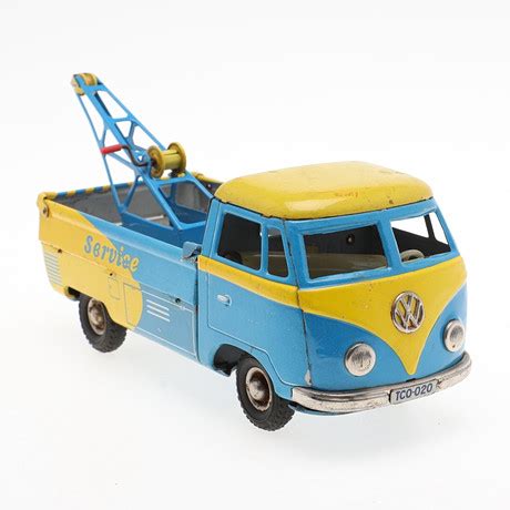 LEKSAKSBIL plåt Volkswagen VW pickup kranbil T1 TIPPCO TCO 020