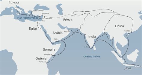 Rota da Seda O que é Rota da seda História Mercadorias e Curiosidades