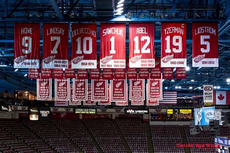 Joe Louis Arena Stanley Cup Banners