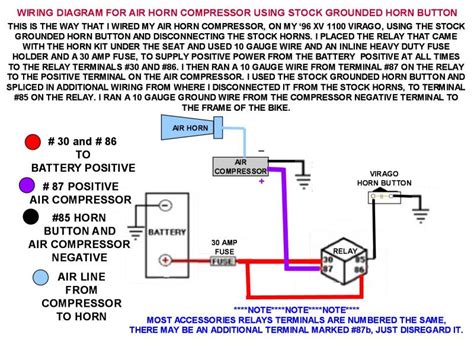 Horn Circuit Diagram Horn Circuit Diagram