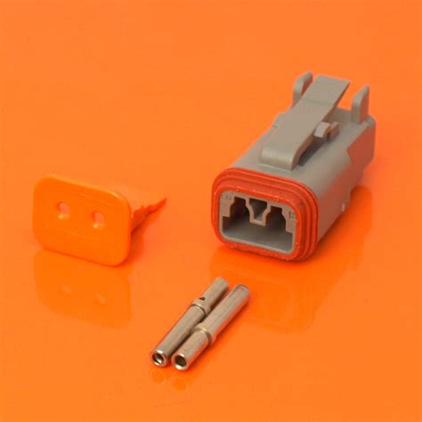 Deutsch DT Series 2 Way Plug Connector Kit DT06 2S 3 Way Components