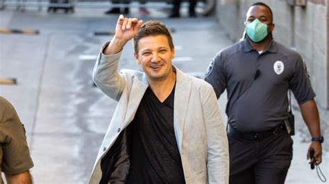 Jeremy Renner Shares Update From Hospital Bed After Snowplough Accident