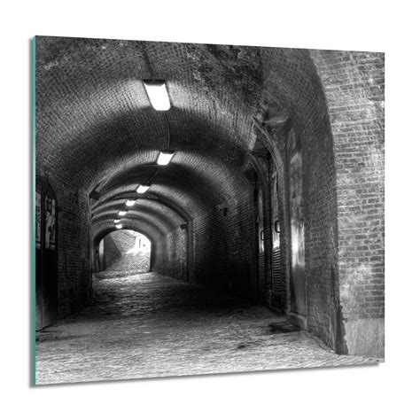 Artprintcave Obraz Na Szkle Stary Tunel Korytarz Grafika X Cm