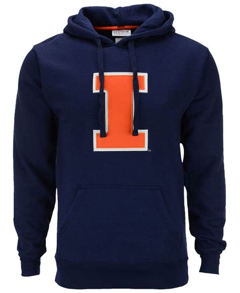 Knights Apparel Mens Illinois Fighting Illini Hoodie Macys