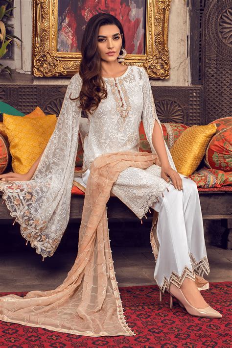 Buy This Bell Bottom Trouser Design With Shirt In Usa Nameera By Farooq