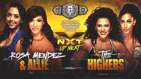 Wwe 2k19 Universe Mode Nxt Rosa And Allie V Vanessa Borne And Aliyah