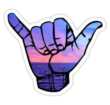 Shaka Sticker by MadEDesigns | Shaka sticker, Cute laptop stickers, Hand sticker