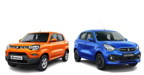 Maruti Suzuki Celerio Vs Maruti Suzuki S Presso A Comparison Of Their