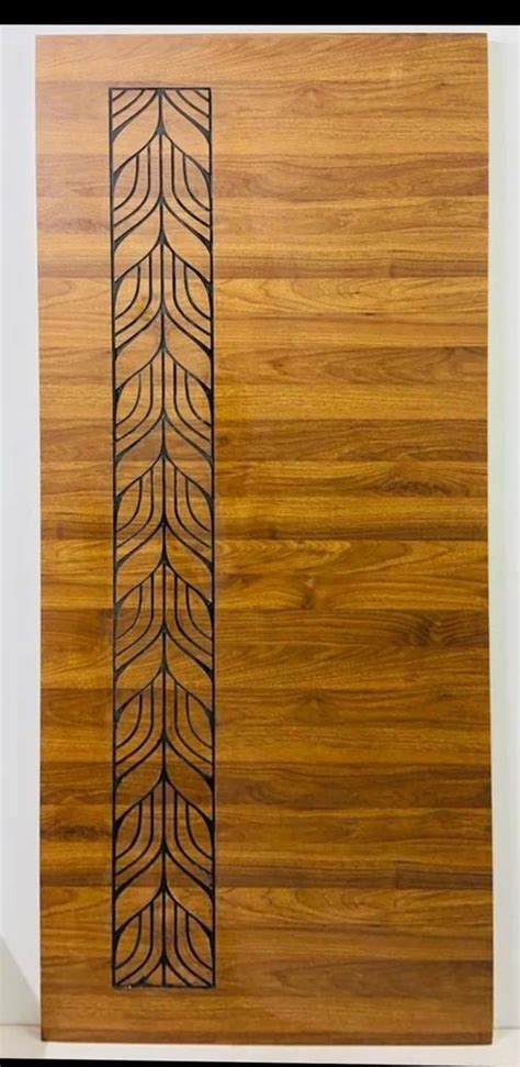 Interior Brown Pine Wood Craved Flush Door For Home At Rs 2500 Piece