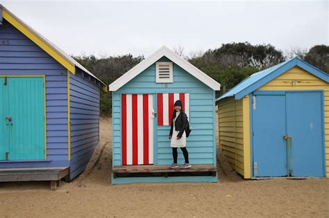 nadine: Brighton bathing boxes