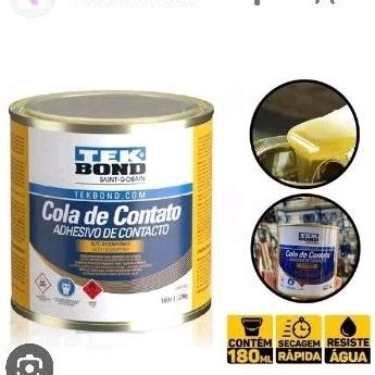 Adesivo Cola De Contato Sapateiro Carpinteiro G Tekbond Shopee Brasil