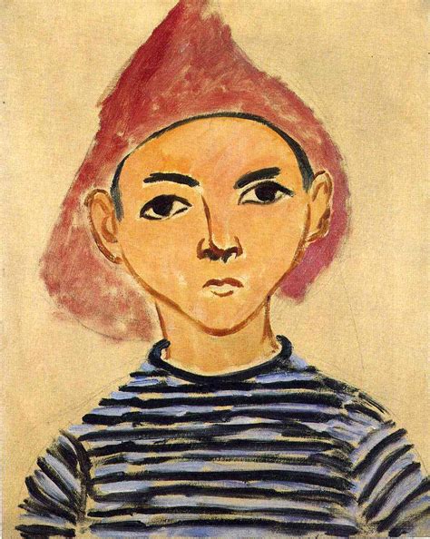 Portrait of Pierre Matisse (1909) by Henri Matisse – Artchive