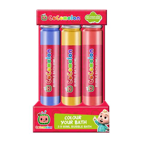 Cocomelon Cocomelon Vonios Putų Rinkinys Bubble Bath Set 3 X 175 Ml