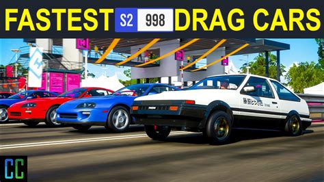 NEW TOP 15 S2 FASTEST Drag Cars In Forza Horizon 4 I Is The Toyota