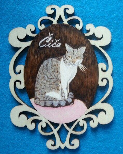 Čiča ornament Pyrography and colored pencil By Sandi Naked Horse Raw Wood Equine Art